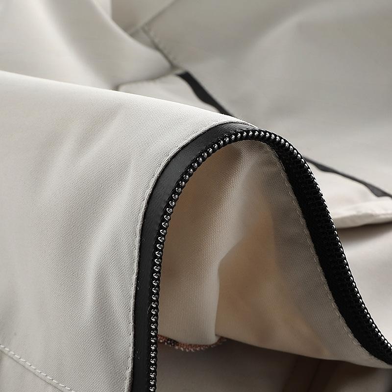 Men's Winter Coat Winter Jacket Sport Coat Raincoat Outdoor Camping & Hiking Waterproof Windbreaker Zipper Pocket Fall Winter Solid Color Fashion Streetwear Hooded Regular Wine Black White Army Green