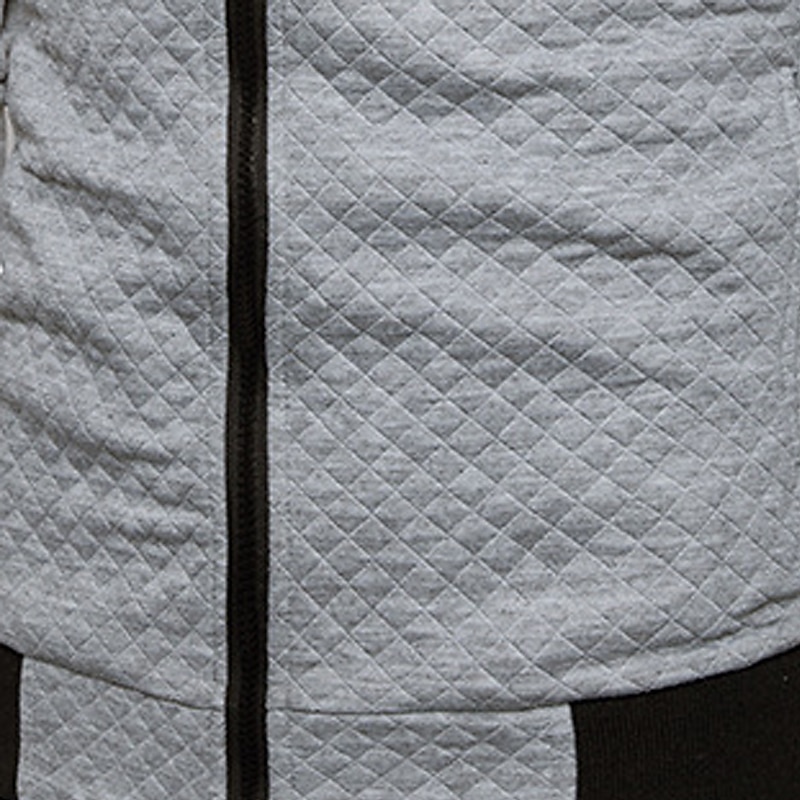 Men's Sweatshirt Full Zip Sweatshirt Wine Red Black White Navy Blue Light Grey Hooded Plain Textured Sports & Outdoor Casual Daily Streetwear Cool Sportswear Spring &  Fall Clothing Apparel Hoodies