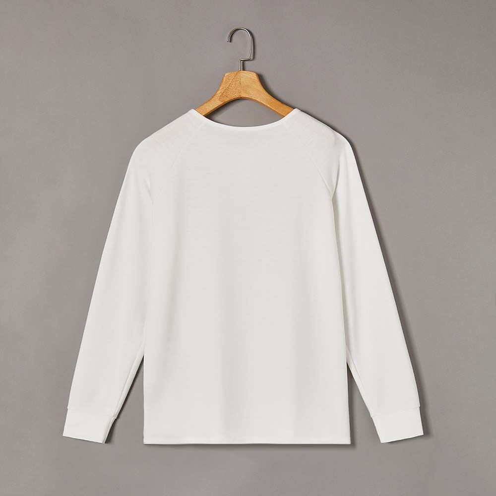 Men's T Shirt Henley Shirt Tee Top Long Sleeve Shirt Long Sleeve Plain Fashion Designer Basic Classic Henley Vacation Street Going out Spring &  Fall Black White Navy Blue Henley T-Shirt