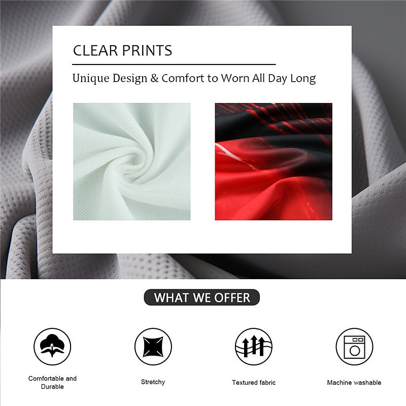 Men's Geometric Golf Sports Polo Shirts Short Sleeve Polo Shirts Collared Shirts Business Casual Outdoor Athleisure Daily Wear 3D Print Summer Blue Purple Green