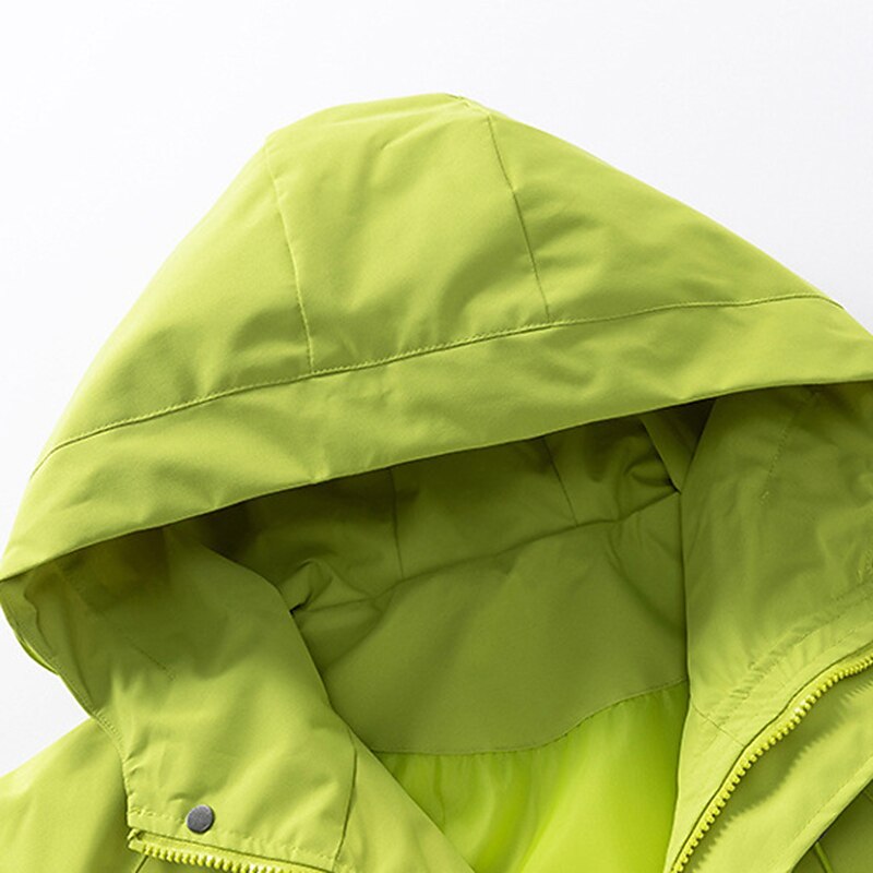 Men's Outdoor Jacket Softshell Jacket Hiking Jacket Outdoor Waterproof Windproof Hiking Outfits Hiking Clothes Spring Autumn / Fall Top Camping / Hiking / Caving Traveling Black Yellow Purple