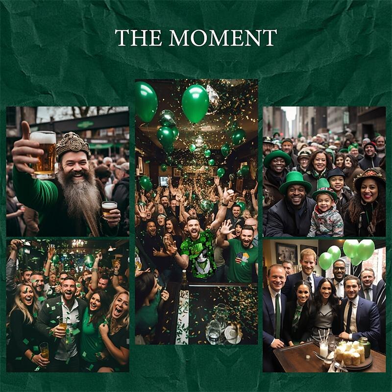 St. Patrick Men's Graphic Shamrock Lucky Irish T Shirt T shirt Tee Short Sleeve T shirt 3D Print Crew Neck Shirt Daily Designer Casual Sports Outdoor Holiday Going out Green 1# Green 2# Green 3#