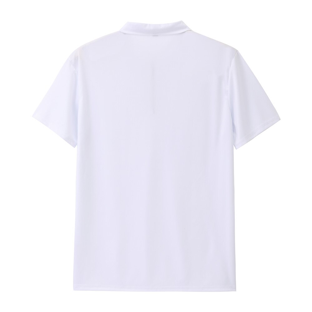 Men's Polo Shirt Quarter Zip Polo Casual Holiday Lapel Quarter Zip Short Sleeve Fashion Basic Plain Quarter Zip Summer Regular Fit Black White Burgundy Navy Blue Royal Blue Dark Green Polo Shirt