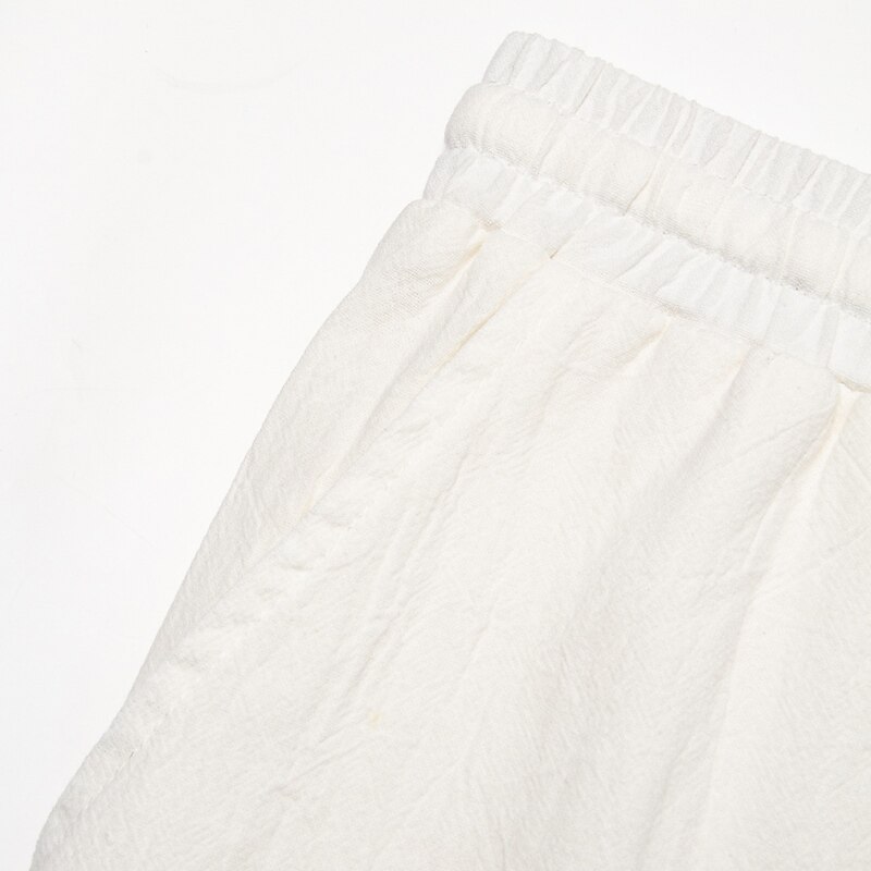 Men's Shorts Summer Shorts Beach Shorts Drawstring Plain Yoga Business Beach Hawaiian Casual Black White