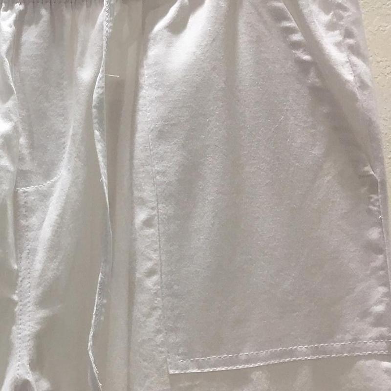 Men's Shorts Linen Shorts Summer Shorts Pocket Drawstring Elastic Waist Plain Comfort Breathable Short Casual Daily Holiday Linen Cotton Blend Fashion Classic Style Black White