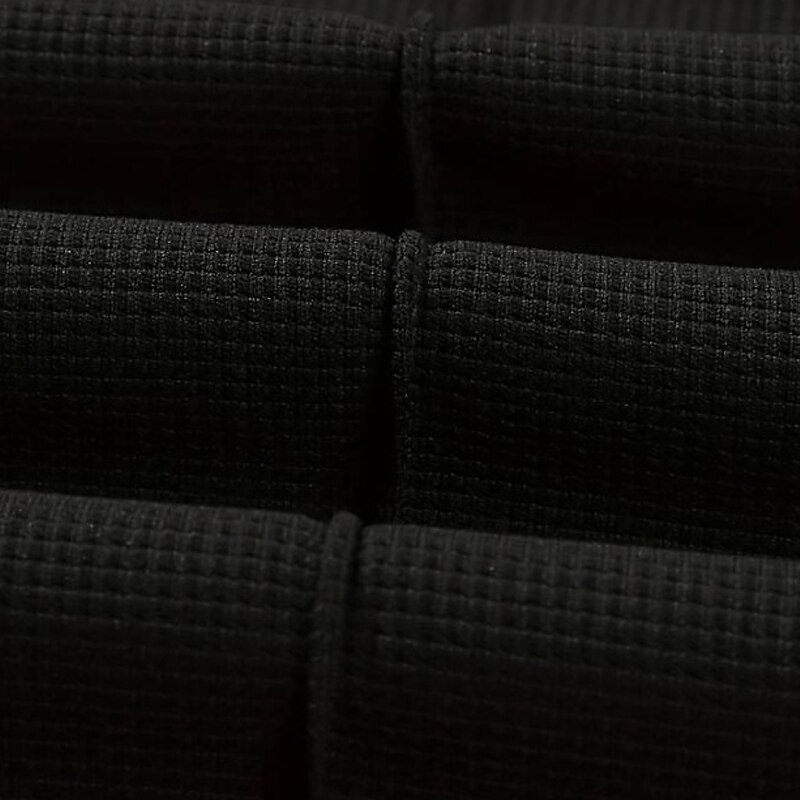 Men's Sweatpants Trousers Waffle Pants Open Bottom Sweatpants Drawstring Elastic Waist Straight Leg Plain Moisture Wicking Breathable Full Length Sports Outdoor Casual Daily Fashion Streetwear Black