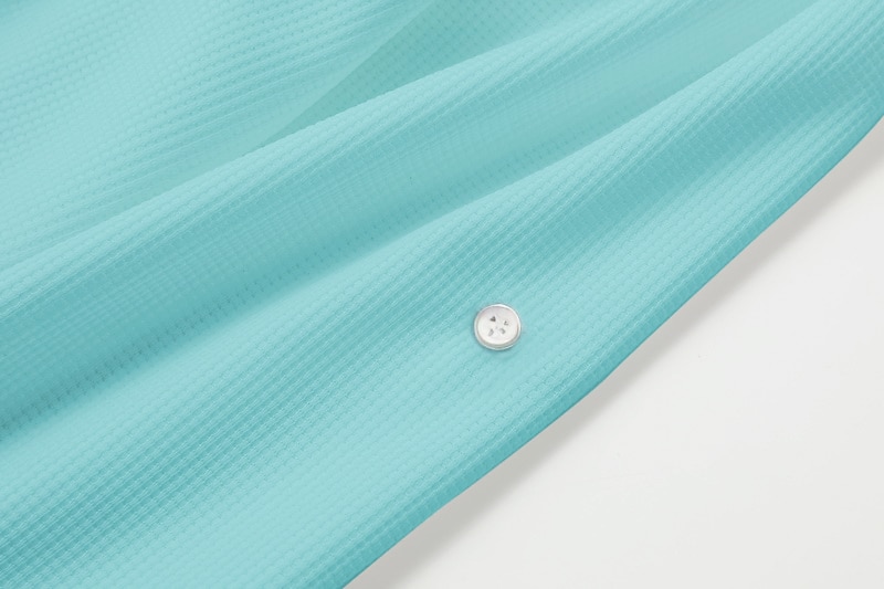 Men's Shirt Popover Shirt Summer Shirt Casual Shirt Beach Shirt Waffle Knit Shirt Black White Blue Sky Blue Army Green Long Sleeve Plain Stand Collar Vacation Hawaiian Buttons Clothing Apparel