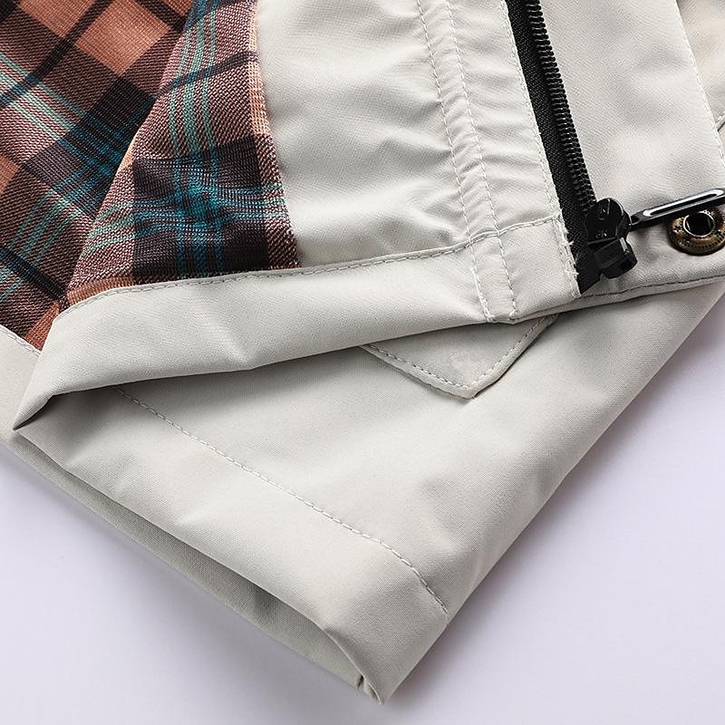 Men's Winter Coat Winter Jacket Sport Coat Raincoat Outdoor Camping & Hiking Waterproof Windbreaker Zipper Pocket Fall Winter Solid Color Fashion Streetwear Hooded Regular Wine Black White Army Green