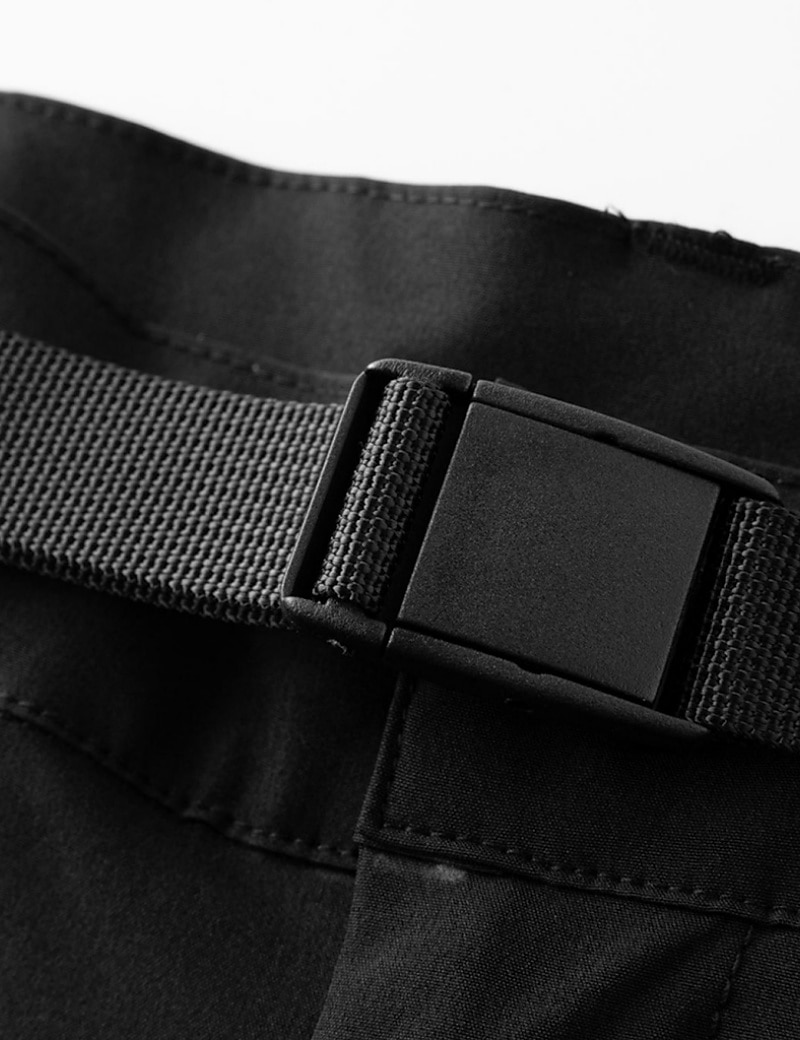 Men's Trousers Tactical Pants Casual Pants Hiking Pants Outdoor Pants Pocket Convertible Solid Color Waterproof Quick Dry Daily Outdoor Holiday Streetwear Stylish Khaki Black Inelastic