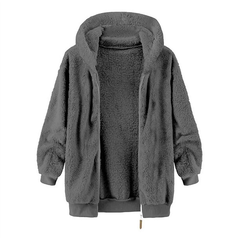 Men's Hoodie Full Zip Hoodie Fleece Jacket Black Pink Army Green Navy Blue Royal Blue Hooded Plain Pocket Sports & Outdoor Daily Holiday Polyester Streetwear Basic Casual Fall Winter Clothing Apparel