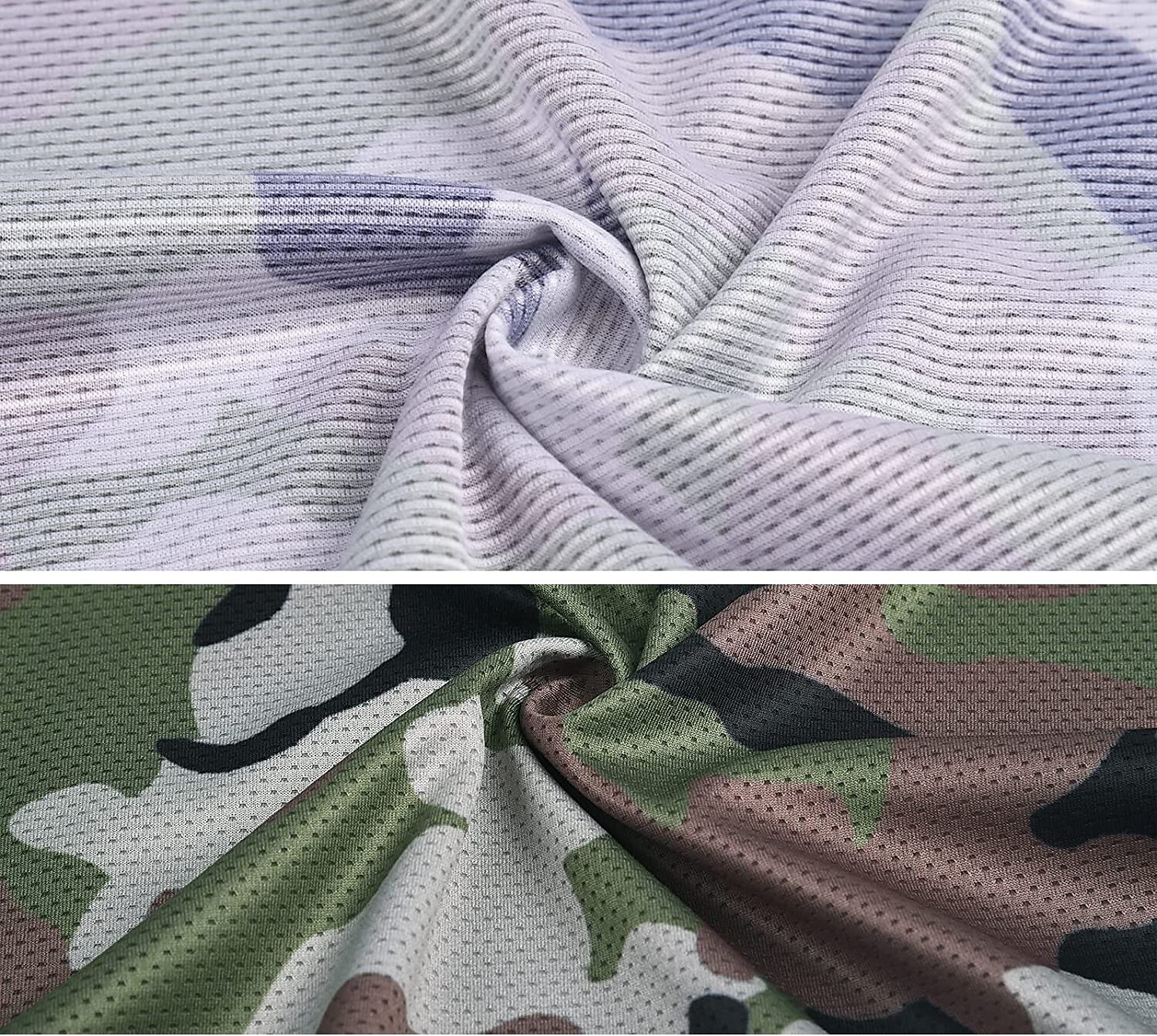 21Grams Men's Downhill Jersey Long Sleeve Bike Top with 3 Rear Pockets Mountain Bike MTB Road Bike Cycling Breathable Moisture Wicking Soft Quick Dry Black Yellow Army Green Wolf Camo / Camouflage