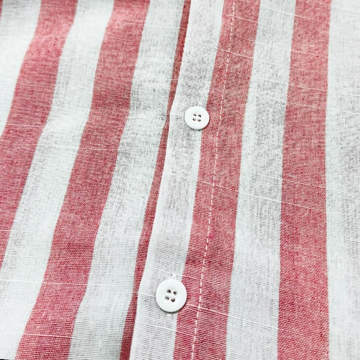 2-Pack Men's Shirt Cotton Linen Shirt Summer Shirt Beach Shirt Striped Shirts Vertical Stripes Casual Vacation Pink+Yellow Yellow+green Green+pink Navy Blue+Yellow Long Sleeve Turndown Summer Spring Clothing