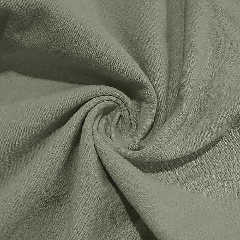 Men's Linen Pants Trousers Summer Pants Beach Pants Drawstring Elastic Waist Straight Leg Plain Comfort Breathable Full Length Outdoor Holiday Beach Vacation Fashion Black White