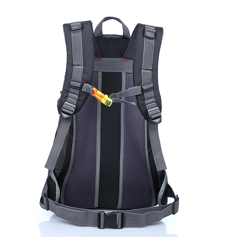 30 L Hiking Cycling Backpack Rucksack Rain Waterproof Wearable Lightweight Sweat-Wicking Outdoor Daypack Trekking Climbing Camping Sport Travel Backpacks Nylon Black Dark Green Orange