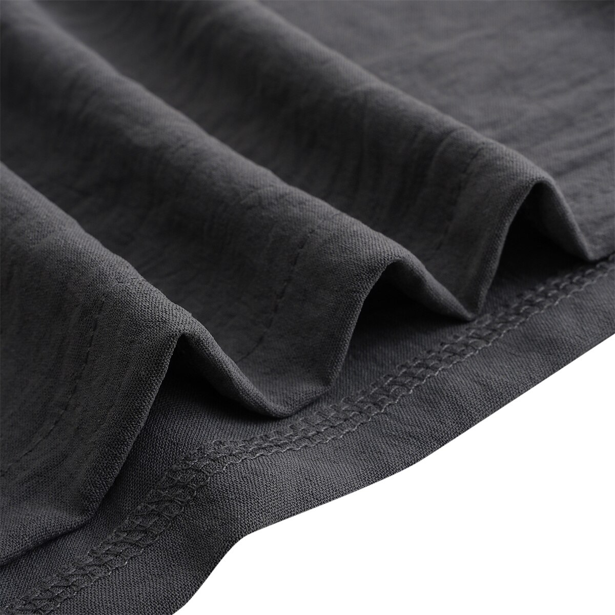 Men's Henley Shirt Tee Top Short Sleeves Plain Fashion Designer Basic V Neck Vacation Street Going out Summer Navy Black White Henley T-Shirt