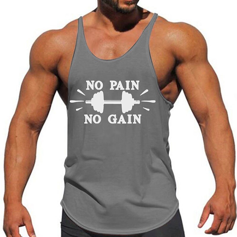  Men's Sports Daily Outdoor Designer 3D Printing Gym Sleeveless Crew Neck Shirt Top Vest 
