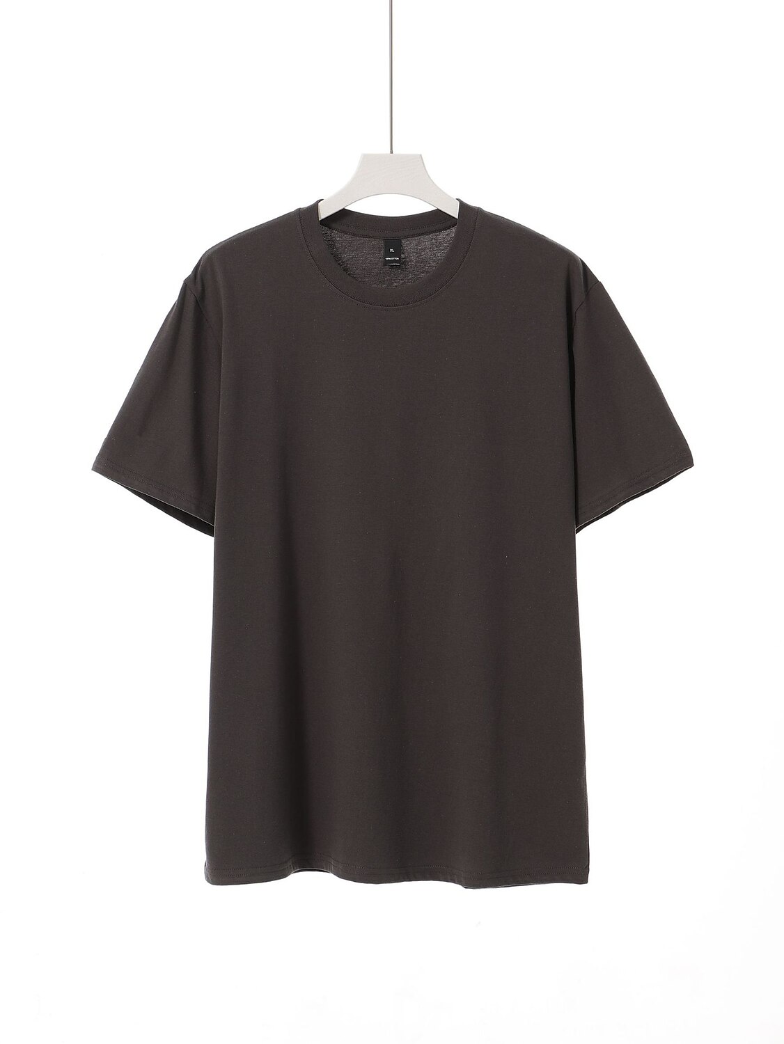 100% Cotton Men's T Shirt Tee Top Short Sleeve Short Sleeves Crew Neck Summer Solid Color Plain Fashion Basic Casual Plain Vacation Casual Casual Daily Navy Black White Top Tee for Men