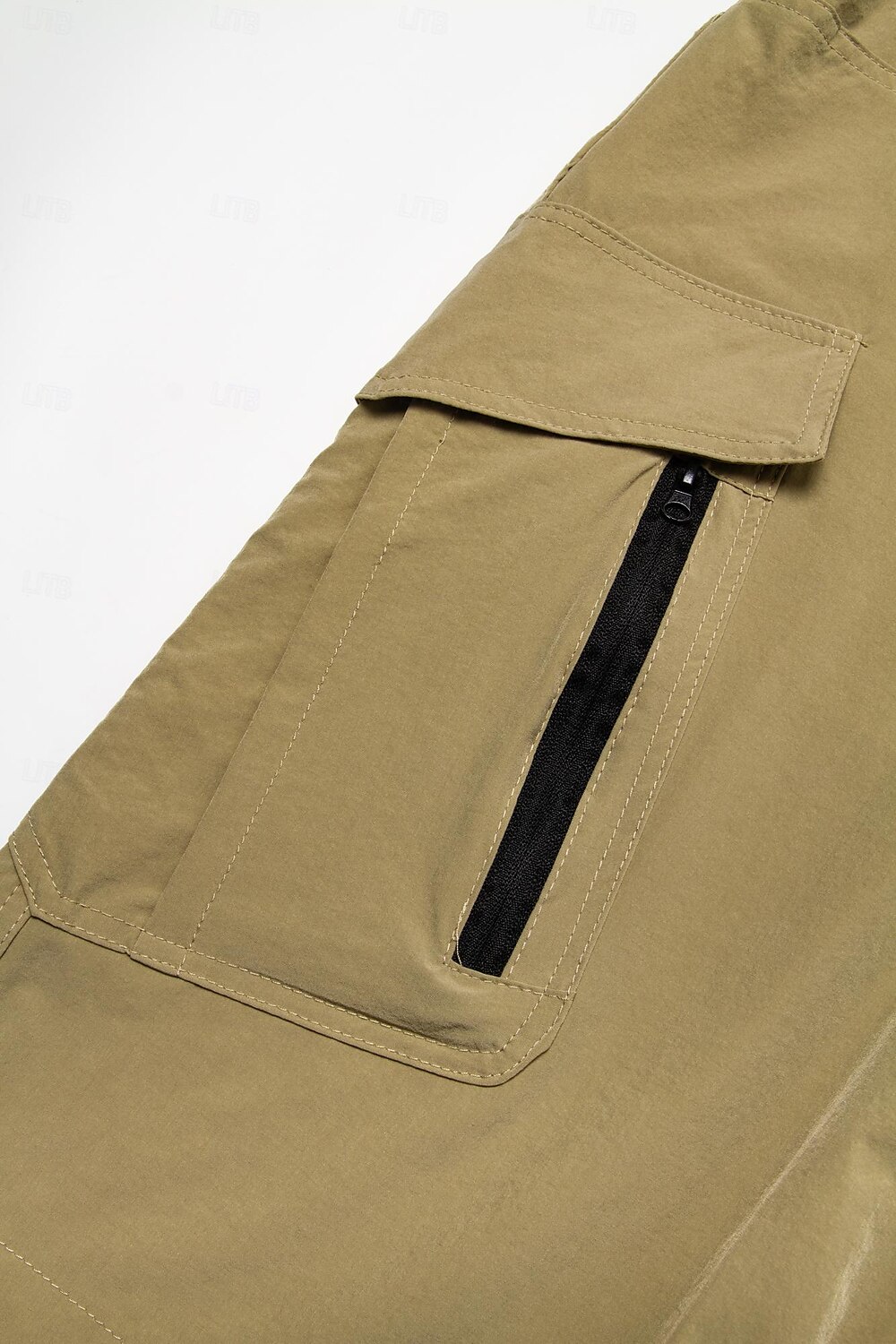 Men's Tactical Shorts Cargo Shorts Zipper Pocket Plain Waterproof Breathable Outdoor Daily Going out Fashion Casual Black Green