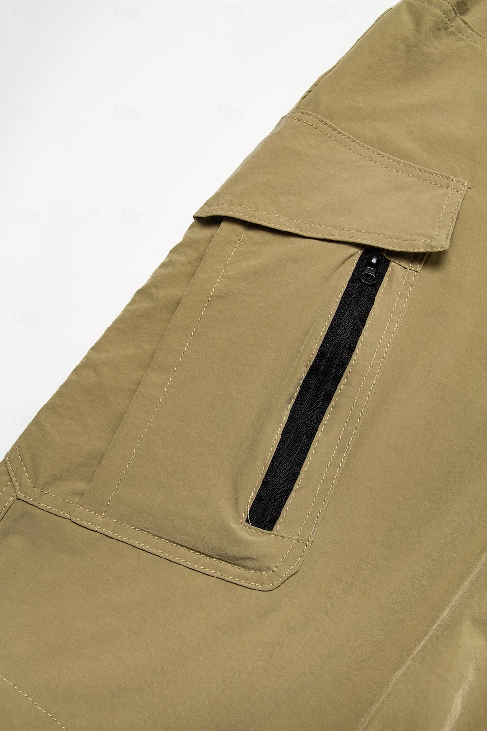 Men's Tactical Shorts Cargo Shorts Zipper Pocket Plain Waterproof Breathable Outdoor Daily Going out Fashion Casual Black Green