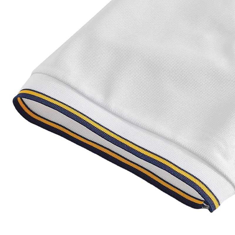 Men's Golf Shirt Pique Polo Shirt Casual Business Ribbed Polo Collar Short Sleeve Fashion Basic Solid Color Plain Buttons Summer Spring Spring &  Fall Regular Fit Lake blue Black White Light Green
