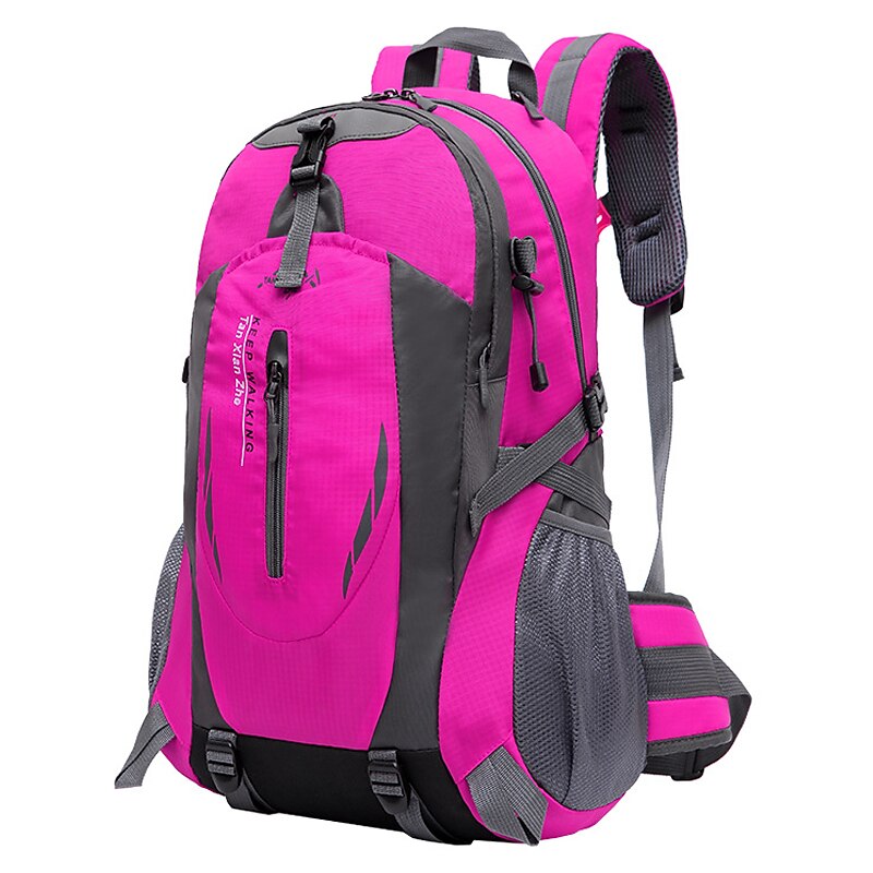 30 L Hiking Cycling Backpack Rucksack Rain Waterproof Wearable Lightweight Sweat-Wicking Outdoor Daypack Trekking Climbing Camping Sport Travel Backpacks Nylon Black Dark Green Orange