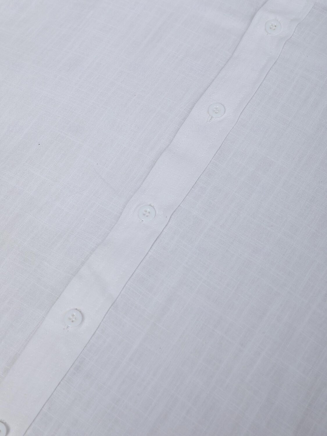 Men's Shirt Linen Shirt Band Collar Shirt Summer Shirt Beach Wear Button Up Shirt Black White Blue Orange Short Sleeve Plain Band Collar Summer Casual Daily Clothing Apparel