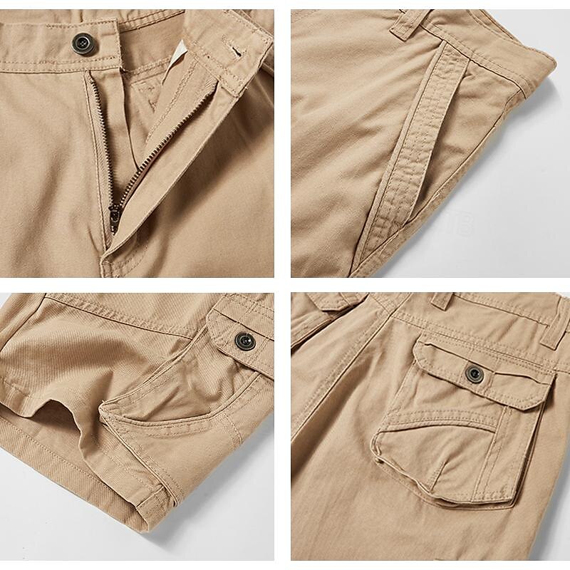 Men's Cargo Shorts Multiple Pockets Graphic Graffiti Outdoor Short Sports Outdoor Classic Micro-elastic Shorts