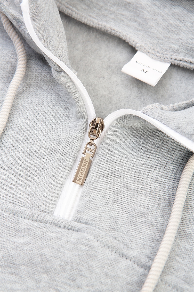 Men's Quarter Zip Tactical Hooded Plain Sports & Outdoor Daily Holiday Streetwear Cool Casual Spring &  Fall Clothing Apparel Hoodies