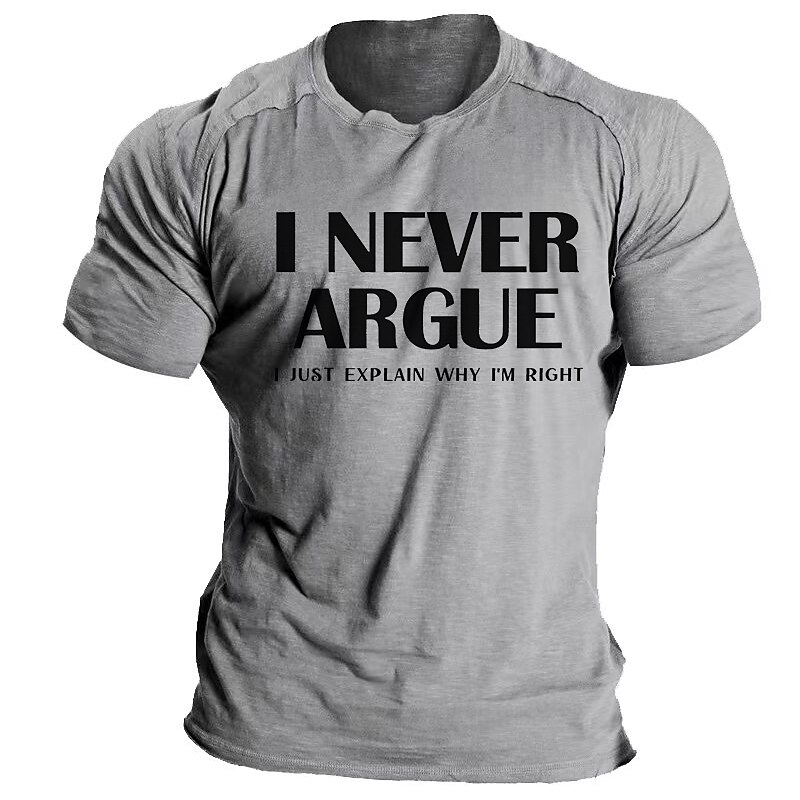 Men' s Cotton Blend Cross Prints Crew Casual Holiday Short Sleeve Print Apparel Vintage Fashion Classic Tee