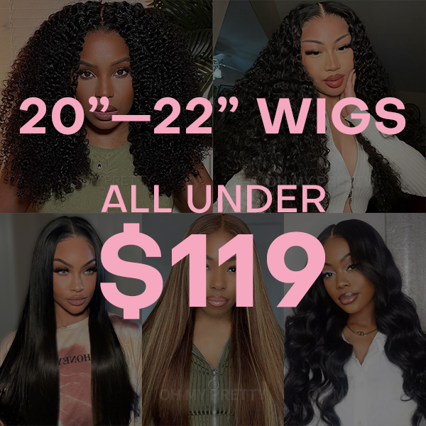 24 HRS Shipping | 20-22" Wear Go Glueless Wigs All Under $119 Super Flash Sale Limited Time Limited Stock With Free Gifts