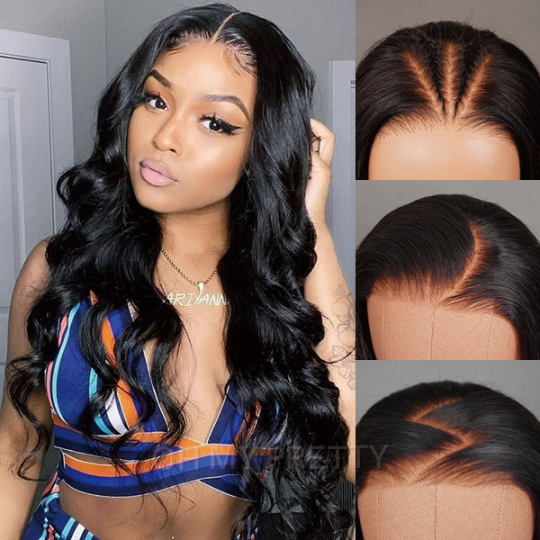  Best Glueless Human Hair Wigs Pre-plucked Edges Pre-Cut Zig Zag Lace Invisible Knots