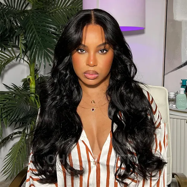 24-inch Face-Framing Trendy Layers Body Wave Wig