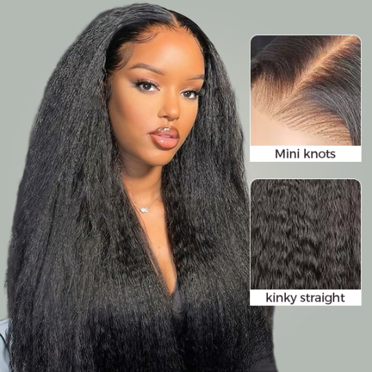 Kinky Straight M Cap 9x6 Lace Glueless Human Hair Wigs near me