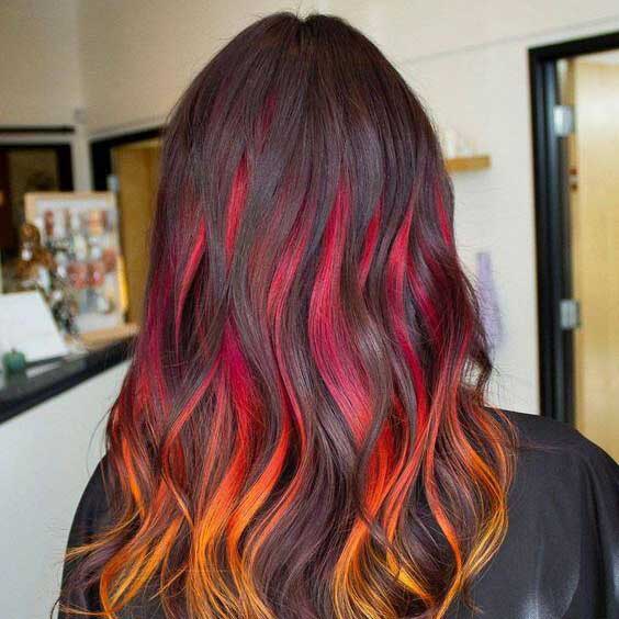 sunset-hair-color-for-short-hair