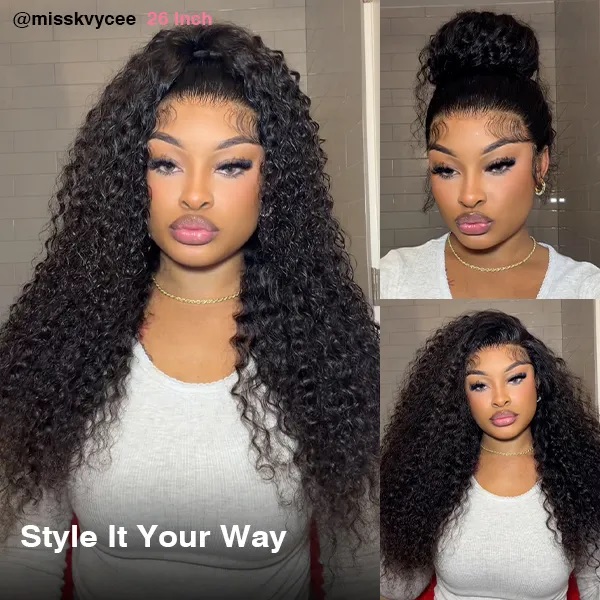 360 glueless wig styling flexibility