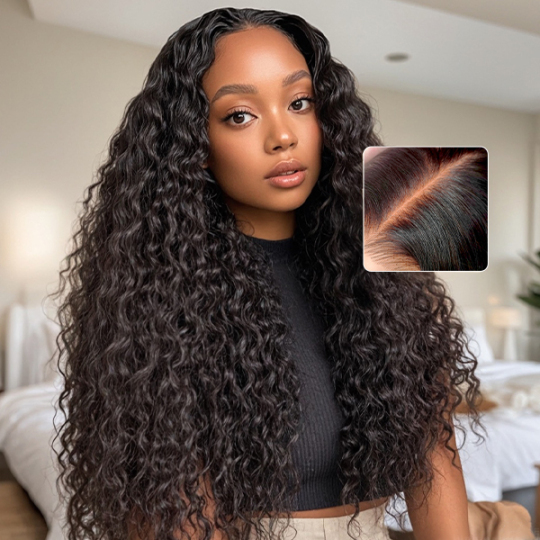 M CapShake And Go Wigs Water Wave 9x6 Lace Wig