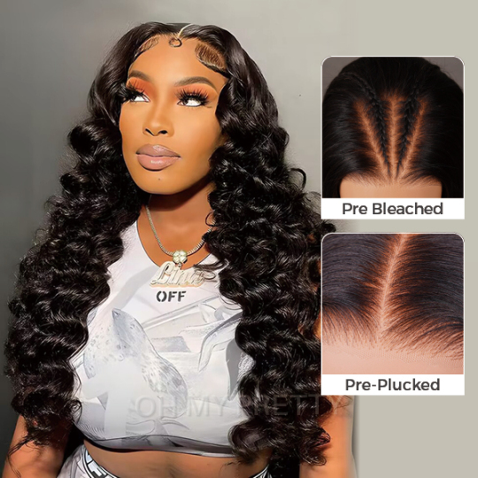 Human Hair Wigs Loose Deep Wave 6x4 Hd Lace Glueless Wigs near me