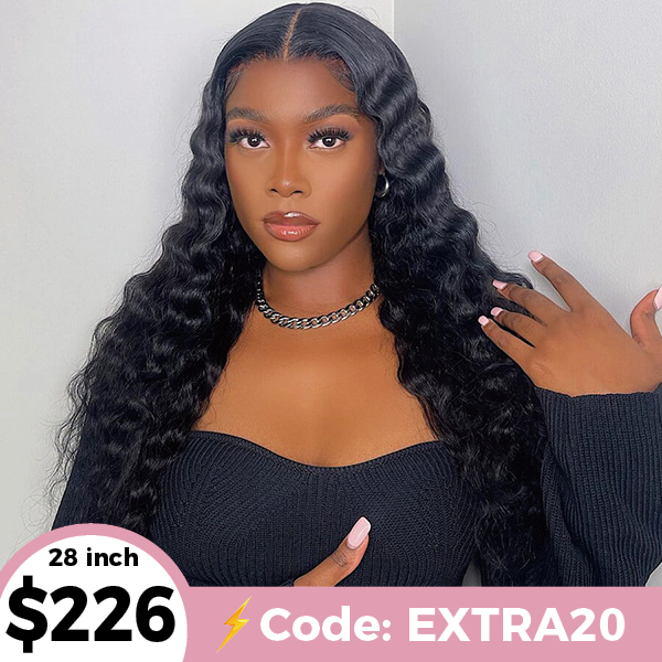 Loose Deep Wave 5*5 Lace Closure Human Hair Wig