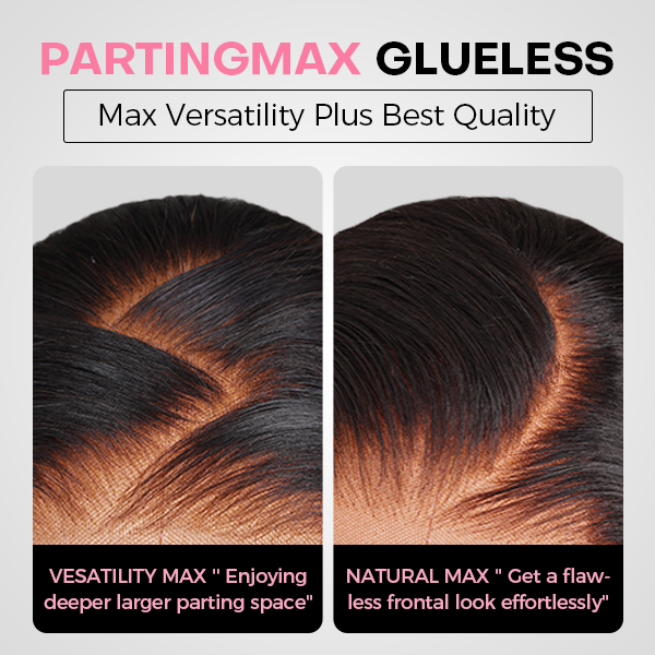 OhMyPretty Wear Go Glueless 9x6 Lace Body Wave Wig M Cap Pre Cut Lace with Natural Hairline Mini Knots