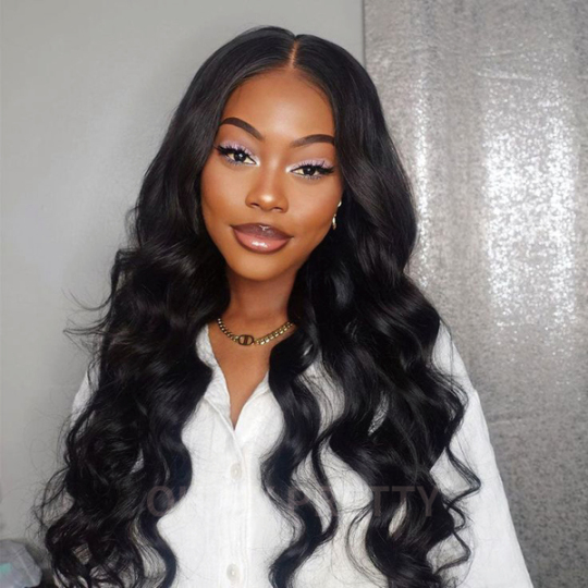 OhMyPretty Invisible Bleach Knots Shake And Go Wigs