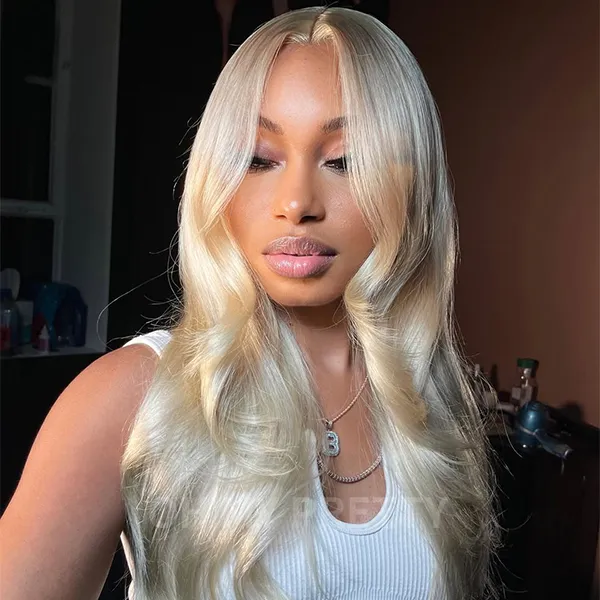 Honey Blonde Color Body Wave Wig