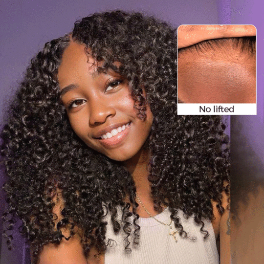 Wear Go Kinky Curly Glueless 6x4 HD Lace Closure Wig