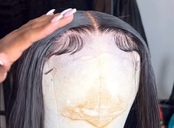 Secure the Wig on the Wig Head