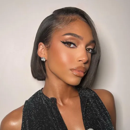 Straight M-Cap 9x6 Wear and Go Wig Short Bob Wig Mini Knots