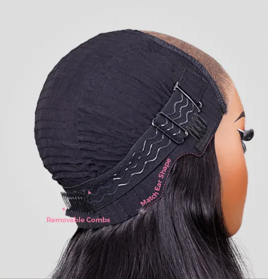 chocolate brown wig updated 3D dome cap