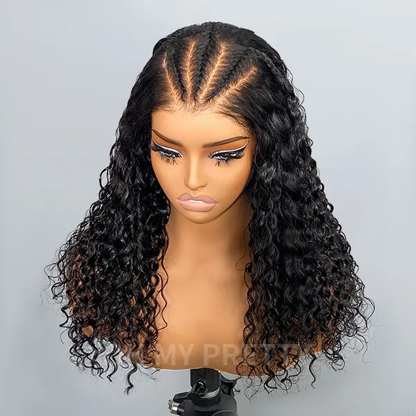 glueless braid wig