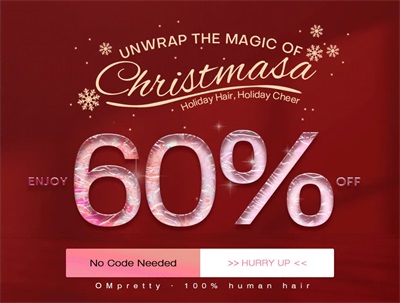 glueless wigs Christmas sale