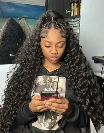 up-and-down-hairstyle-with-weave