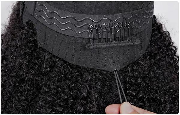 removable combs of v part wig