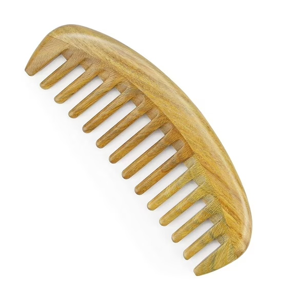 wood combs for Burmese curly wig